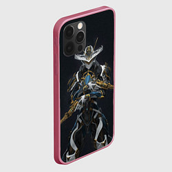 Чехол для iPhone 12 Pro Warframe game, цвет: 3D-малиновый — фото 2