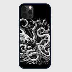 Чехол iPhone 12 Pro Кракен Монстр