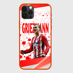 Чехол iPhone 12 Pro Антуан Гризманн Antoine Griezmann спина Z