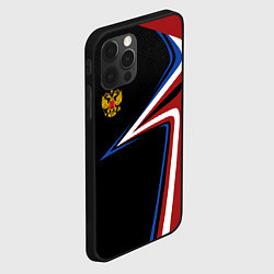 Чехол для iPhone 12 Pro РОССИЯ RUSSIA UNIFORM, цвет: 3D-черный — фото 2