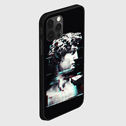 Чехол для iPhone 12 Pro David Glitch, цвет: 3D-черный — фото 2