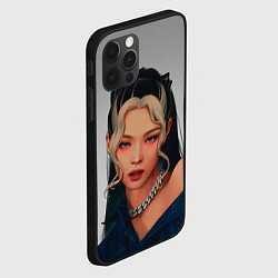 Чехол для iPhone 12 Pro Hot Jennie, цвет: 3D-черный — фото 2