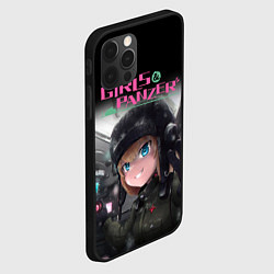 Чехол для iPhone 12 Pro Девушки и танки Girls und Panzer Z, цвет: 3D-черный — фото 2