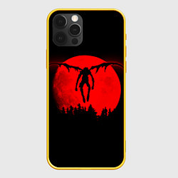 Чехол iPhone 12 Pro Death Note Рюк силуэт