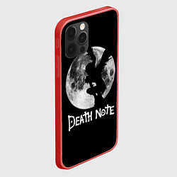 Чехол для iPhone 12 Pro Мрачный Рюк Death Note, цвет: 3D-красный — фото 2