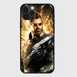 Чехол для iPhone 12 Pro Adam Jensen, цвет: 3D-черный