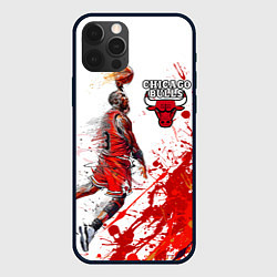 Чехол iPhone 12 Pro CHICAGO BULLS 9