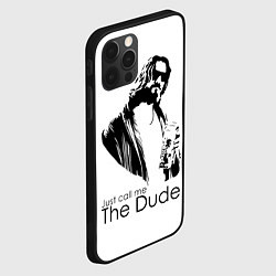 Чехол для iPhone 12 Pro Just call me the Dude, цвет: 3D-черный — фото 2