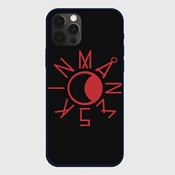 Чехол для iPhone 12 Pro Maneskin Logo, цвет: 3D-черный