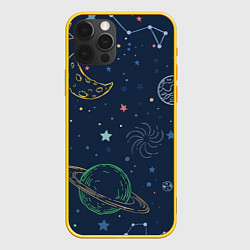 Чехол iPhone 12 Pro Космическая одиссея