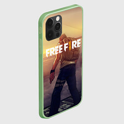 Чехол для iPhone 12 Pro FREEFIRE БЕЙСЕР Z, цвет: 3D-салатовый — фото 2