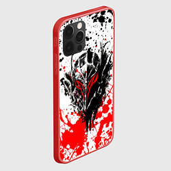 Чехол для iPhone 12 Pro Броня Берсерка, цвет: 3D-красный — фото 2