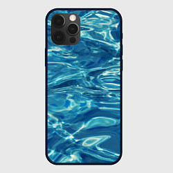 Чехол для iPhone 12 Pro Чистая вода, цвет: 3D-черный