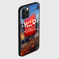 Чехол для iPhone 12 Pro WAR THUNDER ВАР ТАНДЕР, цвет: 3D-черный — фото 2