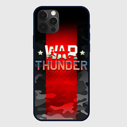 Чехол для iPhone 12 Pro WAR THUNDER ВАР ТАНДЕР, цвет: 3D-черный