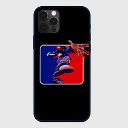 Чехол для iPhone 12 Pro Logo LB, цвет: 3D-черный