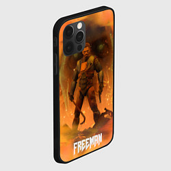 Чехол для iPhone 12 Pro FREEMAN GMAN HALF-LIFE Z, цвет: 3D-черный — фото 2