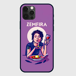 Чехол iPhone 12 Pro ZEMFIRA арт ужин