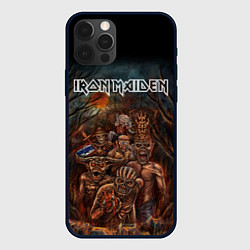 Чехол для iPhone 12 Pro IRON MAIDEN АЙРОН МЕЙДЕН Z, цвет: 3D-черный