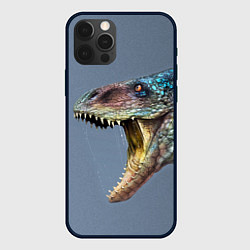 Чехол iPhone 12 Pro Хищный динозавр Dino Z