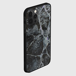 Чехол для iPhone 12 Pro Лунный камень, цвет: 3D-черный — фото 2