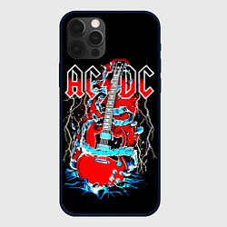 Чехол iPhone 12 Pro ACDC гитара