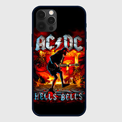 Чехол iPhone 12 Pro ACDC HELLS BELLS