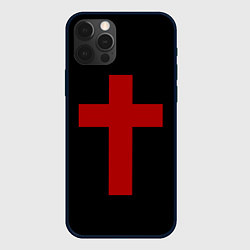 Чехол iPhone 12 Pro Красный Крест