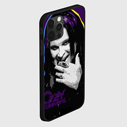 Чехол для iPhone 12 Pro Ozzy Osbourne, Оззи Осборн, цвет: 3D-черный — фото 2