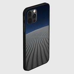 Чехол для iPhone 12 Pro Пустыня дюна песок ночь, цвет: 3D-черный — фото 2