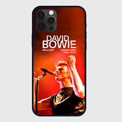 Чехол для iPhone 12 Pro Brilliant Live Adventures - David Bowie, цвет: 3D-черный