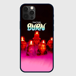 Чехол для iPhone 12 Pro Deep Purple - Burn, цвет: 3D-черный