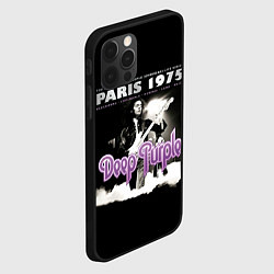 Чехол для iPhone 12 Pro Deep Purple - Paris 1975, цвет: 3D-черный — фото 2