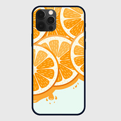 Чехол для iPhone 12 Pro АПЕЛЬСИН ORANGE, цвет: 3D-черный