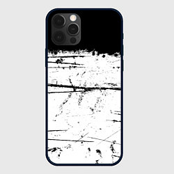 Чехол для iPhone 12 Pro ИСПАЧКАННЫЙ КРАСКОЙ, цвет: 3D-черный