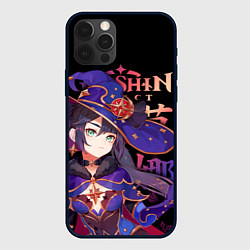 Чехол iPhone 12 Pro Мона, Genshin Impact
