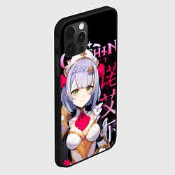 Чехол для iPhone 12 Pro Ноэлль Genshin Impact, цвет: 3D-черный — фото 2