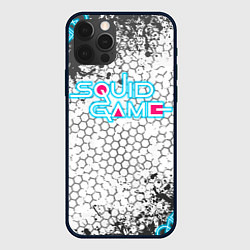 Чехол для iPhone 12 Pro Игра в кальмара, цвет: 3D-черный