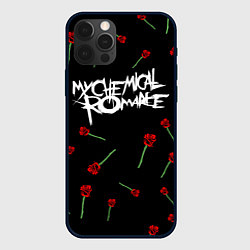 Чехол iPhone 12 Pro MY CHEMICAL ROMANCE РОЗЫ MCR ROSES