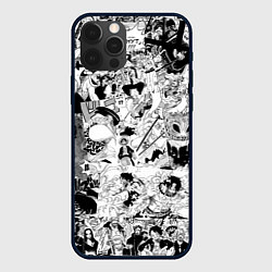 Чехол iPhone 12 Pro One Piece Манга страницы