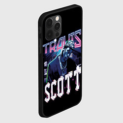 Чехол для iPhone 12 Pro Travis Scott RAP, цвет: 3D-черный — фото 2