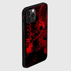 Чехол для iPhone 12 Pro ТОКИЙСКИЕ МСТИТЕЛИ КРАСНЫЙ ДРАКОН, цвет: 3D-черный — фото 2
