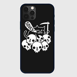 Чехол iPhone 12 Pro Кот - Жнец