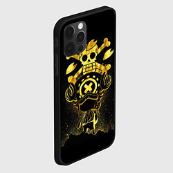Чехол для iPhone 12 Pro ONE PIECE ВАН ПИС GOLDEN, цвет: 3D-черный — фото 2