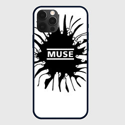 Чехол для iPhone 12 Pro MUSE пальцы, цвет: 3D-черный