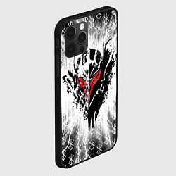 Чехол для iPhone 12 Pro Берсерк Berserk, цвет: 3D-черный — фото 2