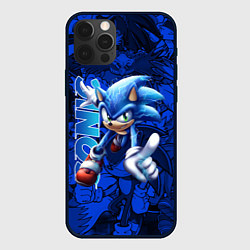 Чехол iPhone 12 Pro SONIC LOGO СОНИК ЛОГО