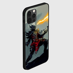 Чехол для iPhone 12 Pro Dragonborne is here, цвет: 3D-черный — фото 2