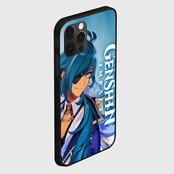 Чехол для iPhone 12 Pro Геншин импакт: Кэйа, цвет: 3D-черный — фото 2