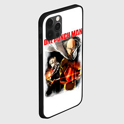 Чехол для iPhone 12 Pro Сайтама и Генос One Punch-Man, цвет: 3D-черный — фото 2